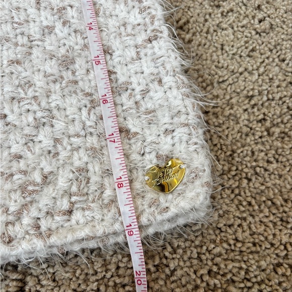 Betsey Johnson Jeweled Scarf - Like New - Picture 5 of 5